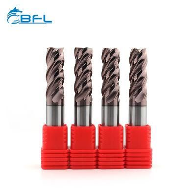 Bfl 4 Flutes End Mills Cutter Router for Working with Variable Helix and Unequal Flute Milling Cutter