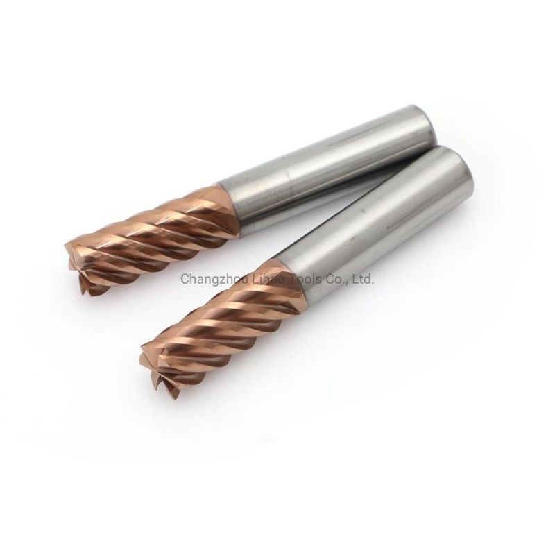 Solid Carbide 4 Flute Milling Cutter