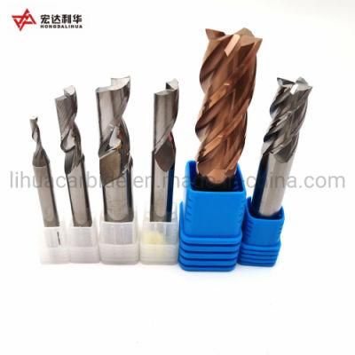 Micro Grain Premium Quality Carbide End Mills Coated or Uncoated Sharp Corner Center Cutting
