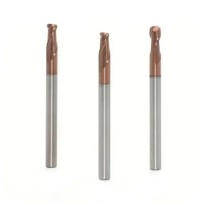 HRC 58 Solid Carbide 2 Flute Flat End Mill