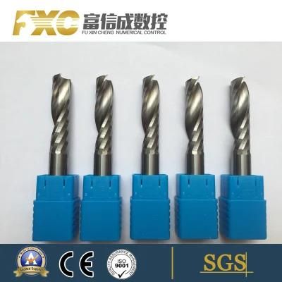 Cemented Carbide Single Flute CNC Machinery Cutters 1 Flute End Mill