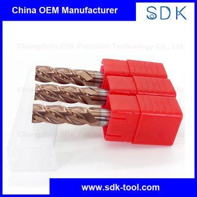 Wholesale Standard Cutting Tools 4 Flute Flat Carbide End Mill for Stainless Steel