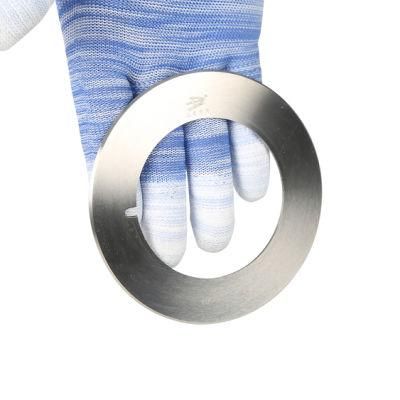 China Made Precision Tungsten Carbide Shaped Circular Knife Cloth Cutting Blade