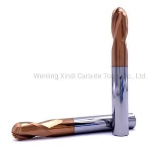 HRC55 Solid Carbide Ball End Mill R4*50*150