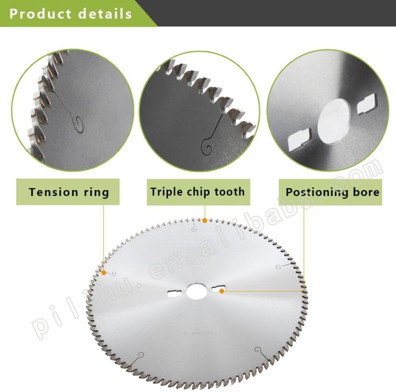 255mm Carbide Tipped Miter Saw Blade for Cutting Metal Long Use Time