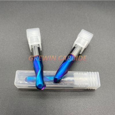 Gw Carbide-HRC 65 of Tungsten Carbide Ball Nose End Mill for Harden Steel/Carbon Steel/Stainless Steel
