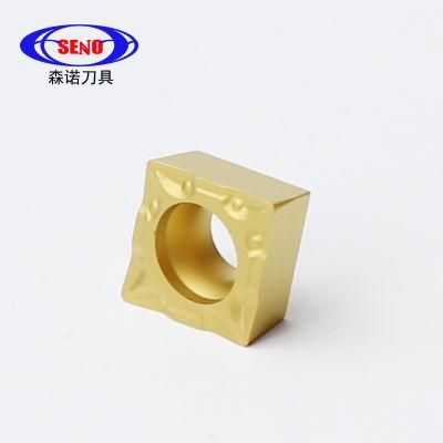 CNC Metal Cutting Tools Cemented Carbide Indexable Turning Plate Ccmt060208 for Stainless Steel