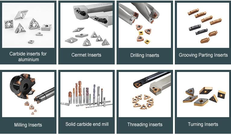 Tungsten Carbide Insert Heavy Cutting Carbide Turning Insert with Hardstone Inserts