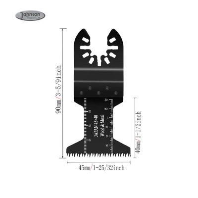 High Speed 45X40mm Japan Universal Oscillating Tools Multi Tools Saw Blades for Cutting Wood and Plastic