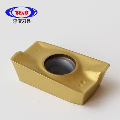 CNC Hard Metal Alloy ISO Tungsten Carbide Cutting Indexable Milling Inserts Apmt1604 Made in China