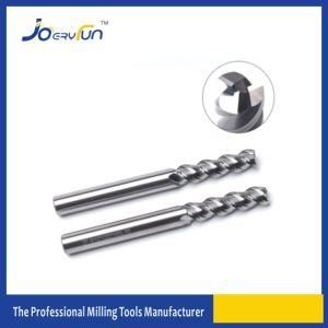 Tungsten Carbide 3 Flutes Milling Cutter for Alumium Alloy