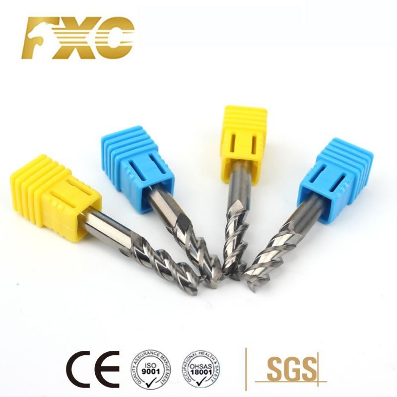 Aluminum 3 Flutes Router Bits with Good Surface