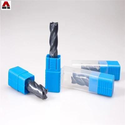 Carbide End Mills Machine Tools for Finish-Milling