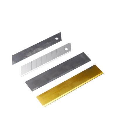 Cheap High Quality 25mm Steel Blade Utility Knife Blade Cardboard Cutter Blade