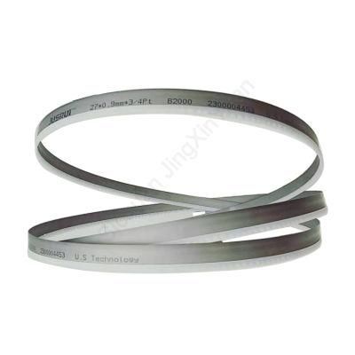 27X0.9mm B2000 OEM HSS Bimetal Band Saw Blade for Sawing Round Alloy Steel