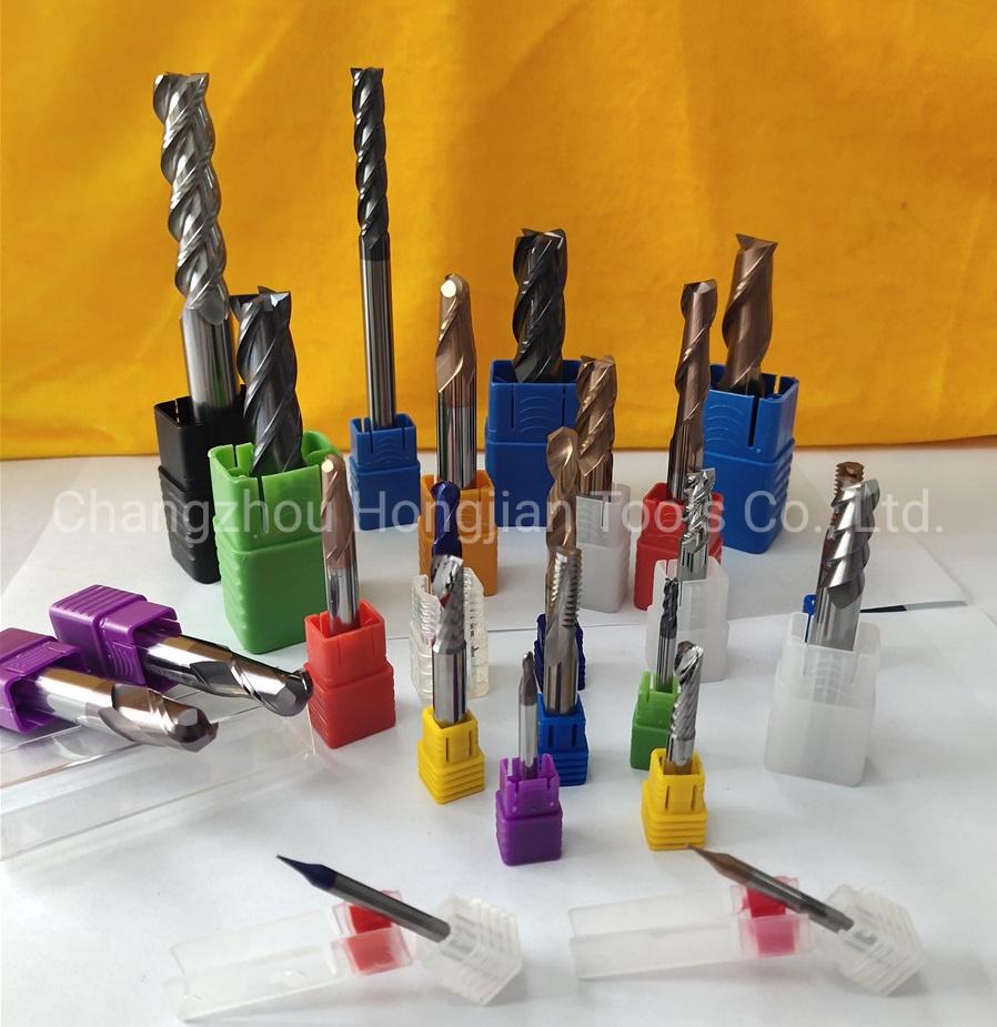 High Hardness HRC55 Altin Coated Long Endmills