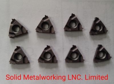 Carbide Threading Inserts with PVD Tialn Coating