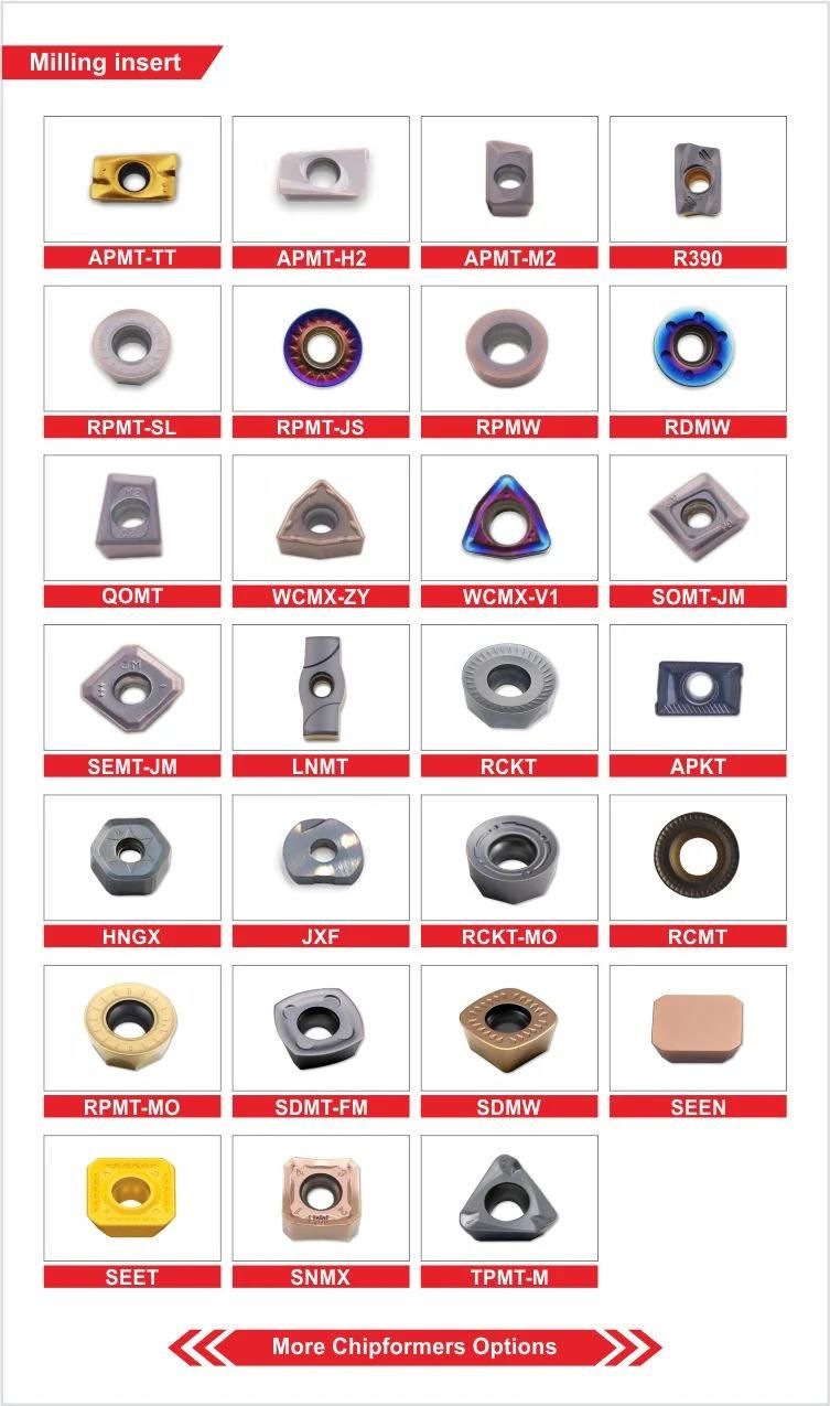 Snmx High Feed Rate Carbide Insert for Milling and Scarfing