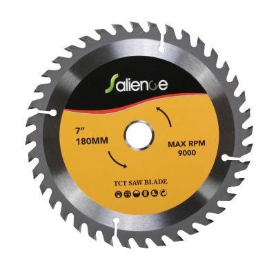 180mm Tct Saw Blade for Wood with 40 Teeth