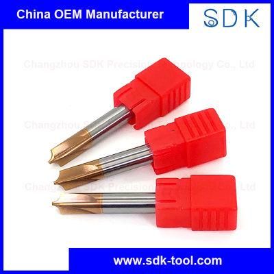 China Manufacturer Solid Carbide HRC55 Corner Rounding End Mills