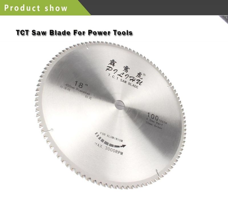 Tct Saw Blade for Aluminum Cutting Metal Cutting Blade