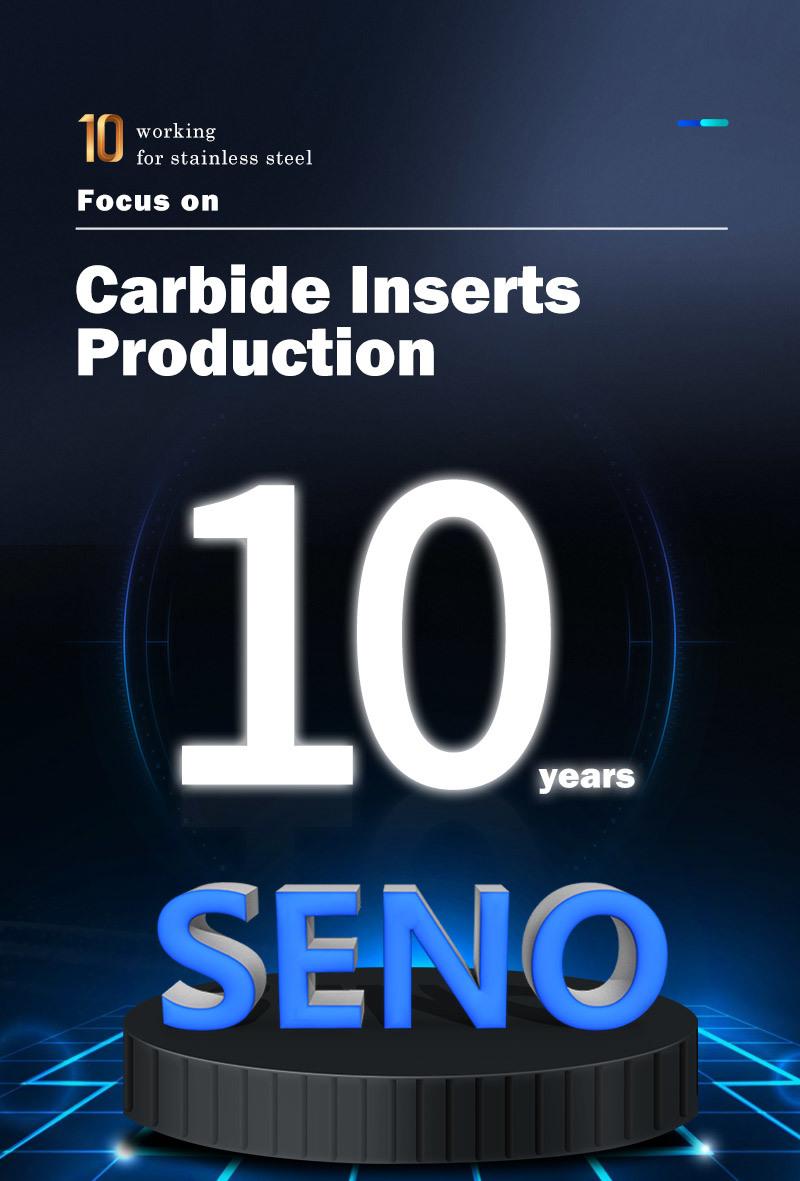 Seno Manufacturer Carbide Insert 4nkt 060308r Heavy Fast Feeding Milling Tools