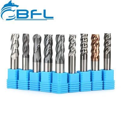 Bfl D1-6*D6*50-4f Square Solid Carbide Milling Cutter Endmills for Metal/Iron/Steel HRC45/55/65
