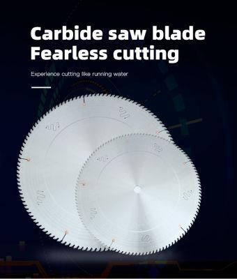 8 Fine Design Carbide Tipped Vertical Cutting Saw Blade for Aluminum