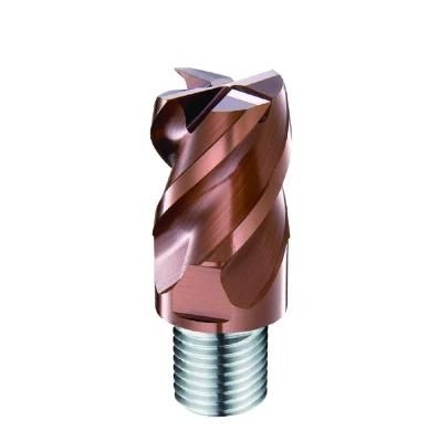High Precision Cutting Tools Exchangeable Head End Mills X-UPS