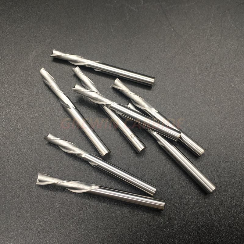 Gw Carbide-HRC50 Tungsten Carbide Single Flute Polishing End Mill for Aluminum Cutting Tools with High Resistance and Good Quality