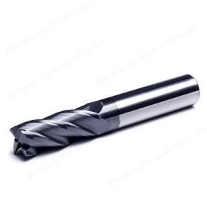 Hot Sale CNC Milling Cutter Solid Carbide 4 Flute Flat End Mill