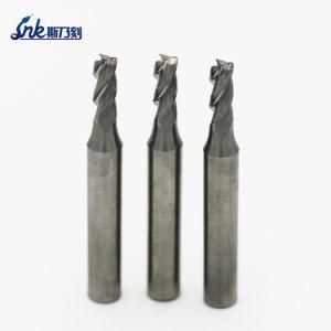 3 Flutes HRC55 Solid Carbide Ferramentas Roughing Square End Mill
