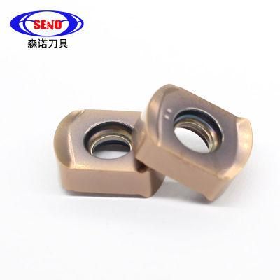 Tungsten Carbide Cutters Indexable High Feedrate Milling Inserts Blmp0603r for Steel Machining