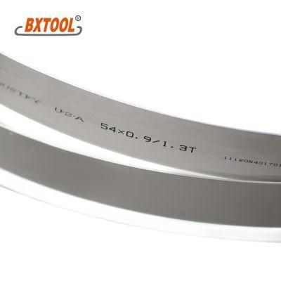 Bxtool-M42/X 54*1.60mm Inch 2*0.063 High Quality Bimetal Bandsaw Blade for Cutting Metal, Cheap Price