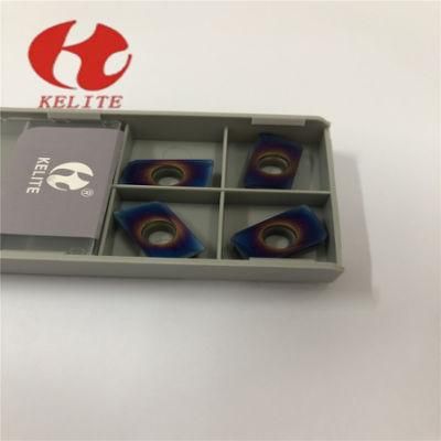 Apmt Nano Blue Color Milling Inserts Stainless Steel and Steel Machining Long Life Time