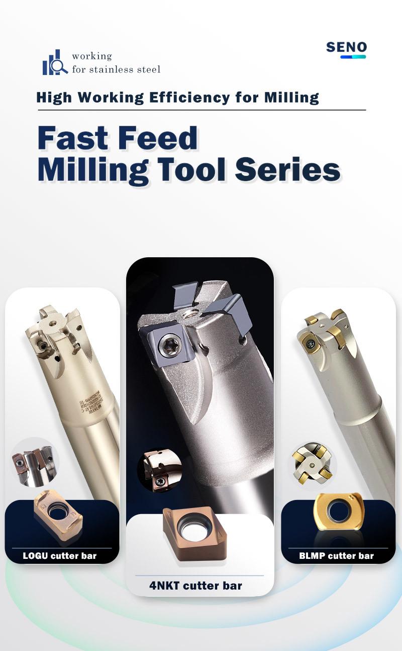 CNC Milling Cutter Fast Feeding Carbide Plates 3pkt060308 100408 150508 190608r-M Replace Tt9080 9030