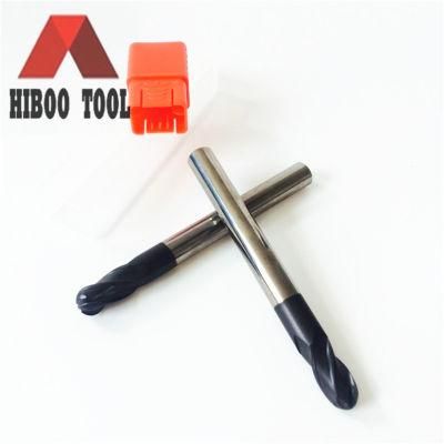 HRC55 Carbide 4flutes Ball Nose Milling Tools