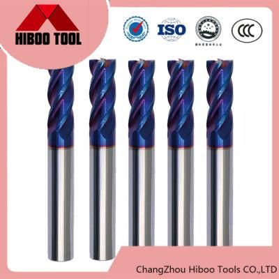 Hot Tungsten HRC65 Solid Carbide End Mill Factory Supplier