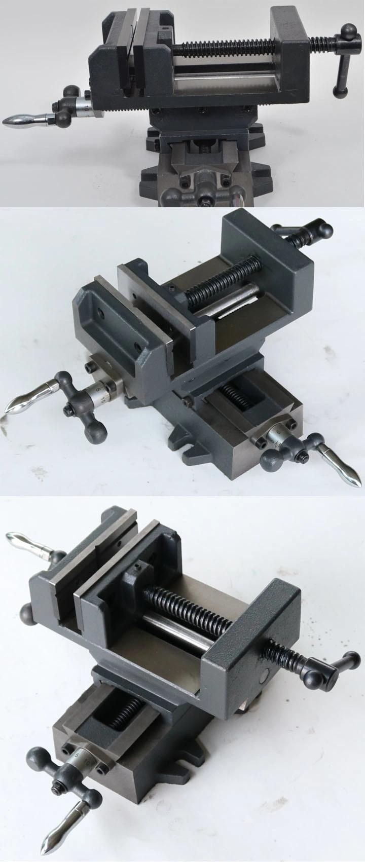 Cast Iron Drill Press Vise with Stationary Base