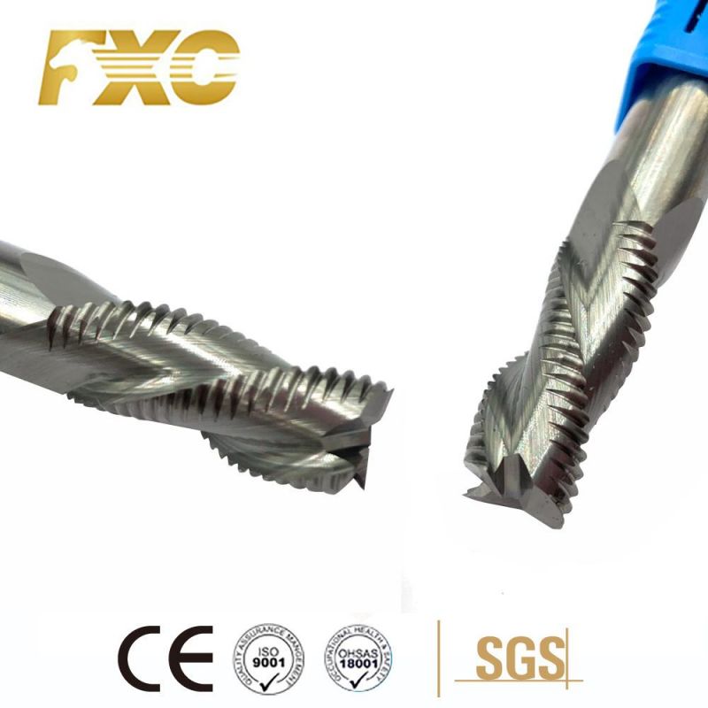 Hotselling 3 Flutes Carbide Roughing End Mill for Aluminum