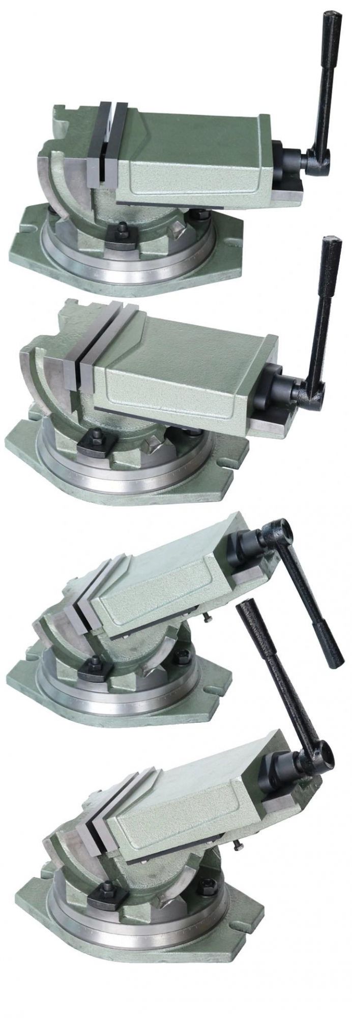 Precision Milling Machine Vise with Swivel Base