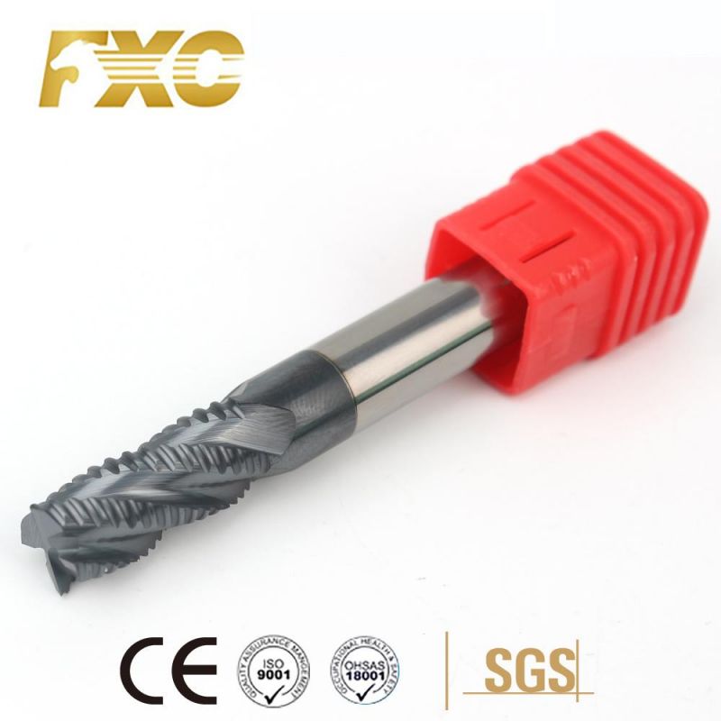 4 Flutes Tungsten Carbide Roughing End Mill