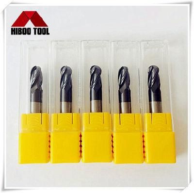 Carbide HRC60 Ball Nose End Mills with 4flutes