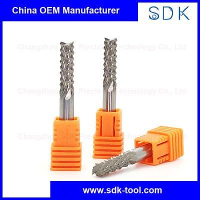 PCB Solid Carbide Corn Teeth Tools End Mills Router Bits with Reliable Quality