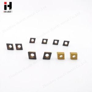 Tungsten Indexable Carbide Inserts Ccmt060204 for Steel and Cast Iron