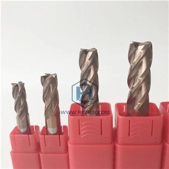HRC55 4 Flutes Solid Carbide End Mill for Milling Chuck Arbors
