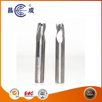 3 Flutes Solid Carbide Roughing End Mill with High Processing Efficiency