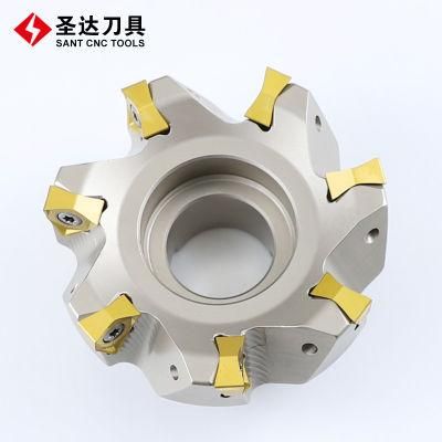 Milling Cutter for Square-Shoulder Milling High Feed Milling and Profile Milling with Highly Cost Effictive