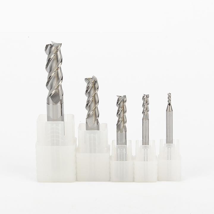 Three Edge Aluminum Alloy Milling Cutter for Ultra Fine Tungsten Steel and Aluminum Alloy Drilling and Milling Machine