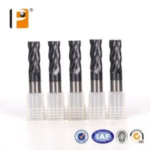 ISO Tungsten Carbide Flat End Mill for Mould Steel Milling